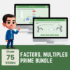 Factors, Multiples and Primes Bundle Lesson