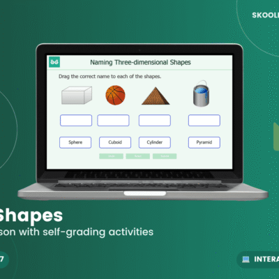 3D Shapes — Interactive Lesson (Ages 6–7)