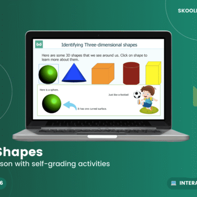 3D Shapes Maths — Interactive Lesson & Activities (Ages 5–6)