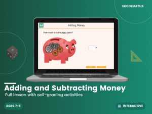 Calculating with Money Year 3 Maths: KS2 Digital Lesson & Money Activities