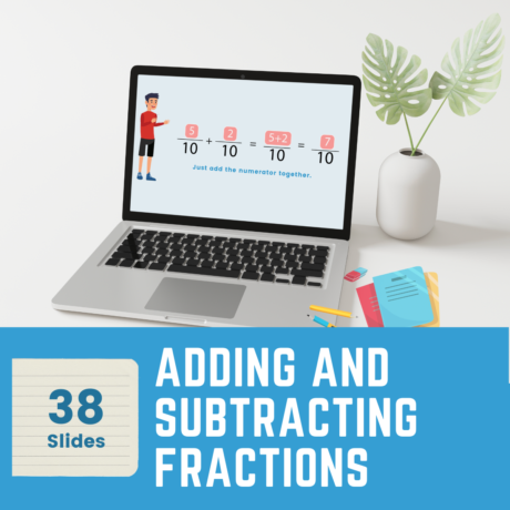 Adding and Subtracting Fractions Digital Lesson