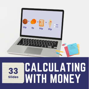 calculating with money digital lesson and activities for year 3