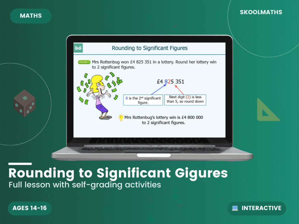 Significant Figures GCSE Digital Lesson and Activities