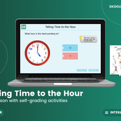 Telling The Time — Interactive Lesson (Ages 5–6)