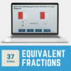 Equivalent Fractions Year 4 Digital Learning