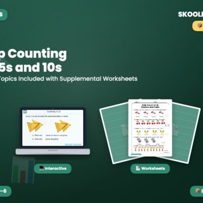 Skip Counting — Interactive Lesson (Ages 5–6)