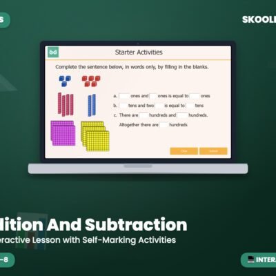 Addition And Subtraction — Interactive Lesson & Activities (Ages 7–8)