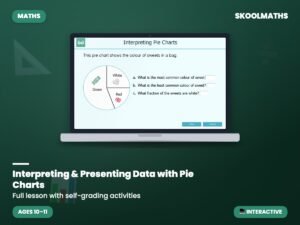 Interpreting & Presenting Data with Pie Charts — Interactive Lesson (Ages 10–11)