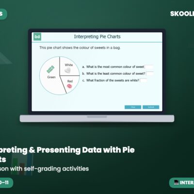 Interpreting & Presenting Data with Pie Charts — Interactive Lesson (Ages 10–11)
