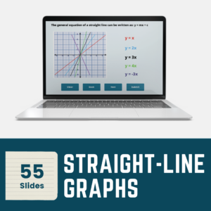 straight line graphs