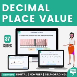 decimals place value ks3 digital lesson