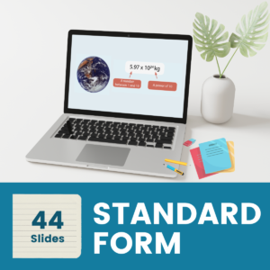 how to calculate in standard form