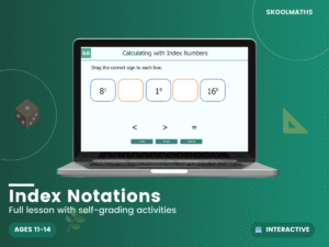 Index Notations Year 9 Digital Learning