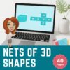 Nets of 3d Shapes Year 6 Lesson and Activities