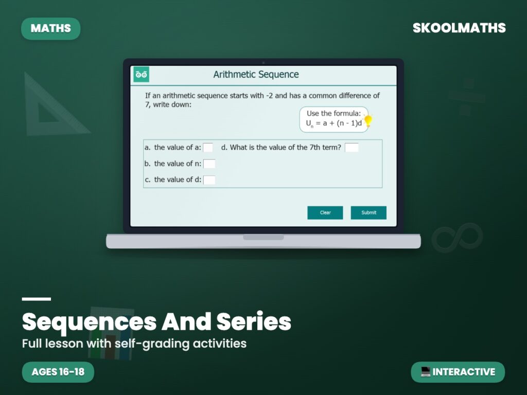 Sequences And Series — Interactive A-Level Maths Lesson (Ages 16–18)