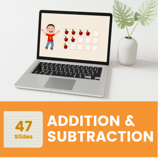 addition and subtraction eyfs digital activities
