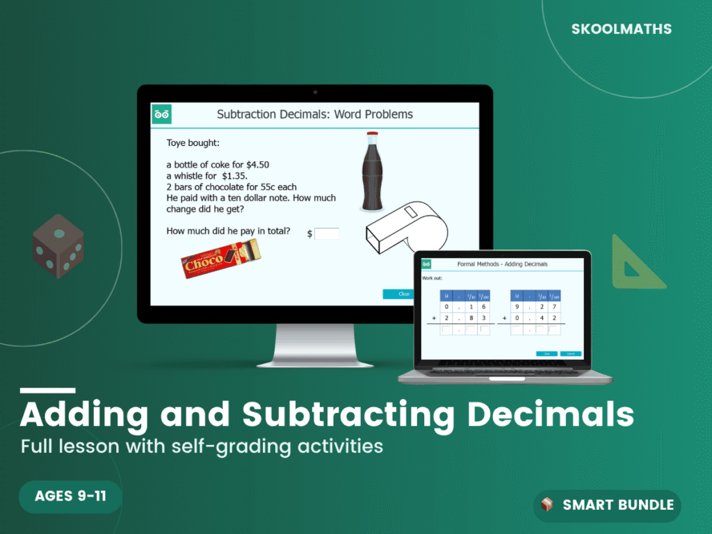 Adding and Subtracting Decimals Year 6