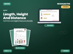 Length, Height And Distance — Interactive Lesson Bundle (Ages 4–5)