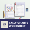 Tally Charts Printable Worksheets