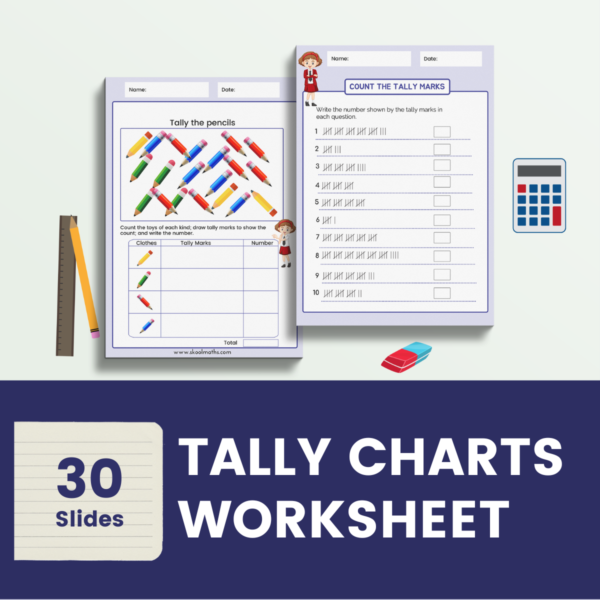 tally charts printable worksheets
