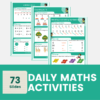 Daily Maths Activities for Year 1 Home Learning