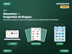 Geometry — Properties Of Shapes: Maths Bundle — Interactive Lesson (Ages 6–7)