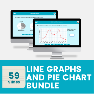 pie charts and line graphs ks2 bundle