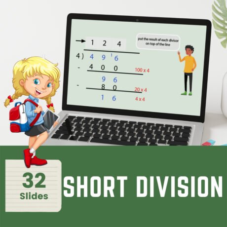 Short Divisions Year 5 Digital Activities