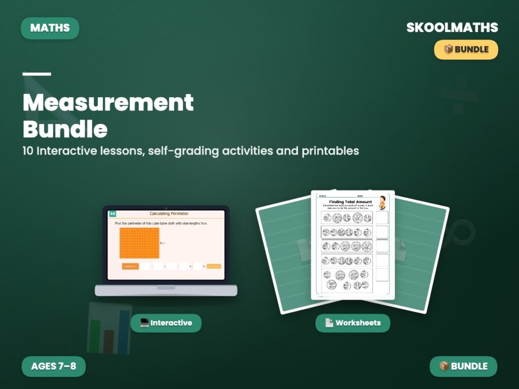 Measurement Bundle — Interactive Lesson (Ages 7–8)