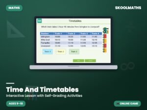 Time And Timetables — Interactive Lesson (Ages 9–10)