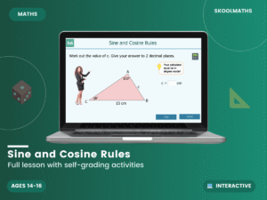 Sine and Cosine Rules GCSE Interactive Lesson