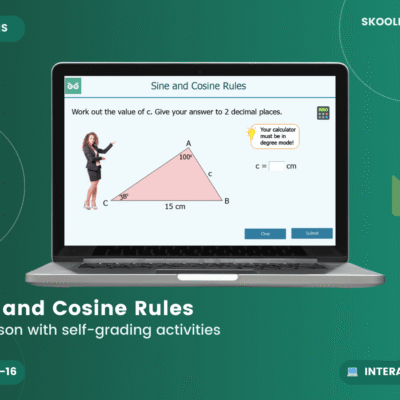 Sine And Cosine Rules — Interactive Lesson (Ages 14–16)
