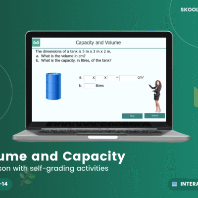 Volume And Capacity — Interactive Lesson & Activities (Ages 13–14)