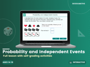 Probabilities Independent Events — Interactive Lesson (Ages 12–14)