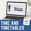 Reading Timetables KS3 Interactive Lesson and Activities