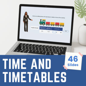 reading timetables ks3 interactive lesson and activities