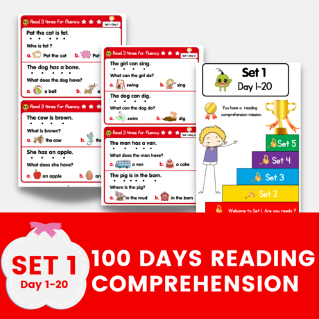 100 Days of Reading Comprehension (Set 4)