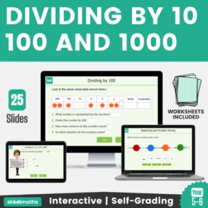 dividing by 10, 100, 1000