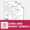 Long and Short Vowels Sounds