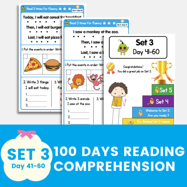 20 days reading comprehension