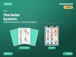 The Solar System Worksheets Bundle + Classroom Display (Ages 9–11)