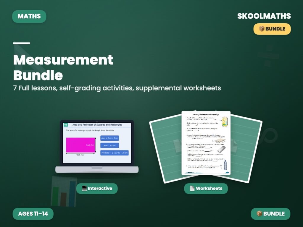 KS3 Measurement Bundle — Worksheet (Ages 11–14)