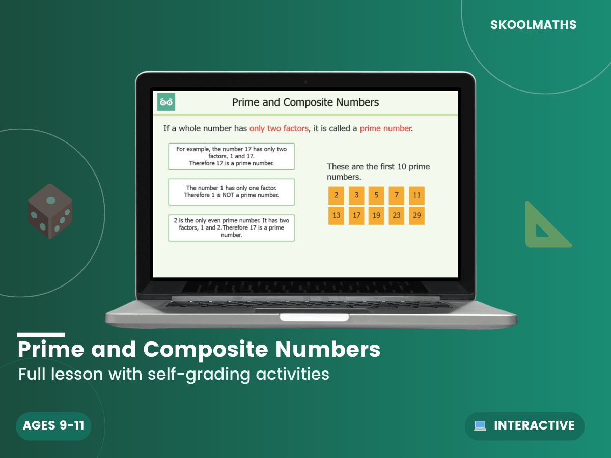 Prime And Composite Numbers — Interactive Lesson (Ages 9–11) – Maths ...