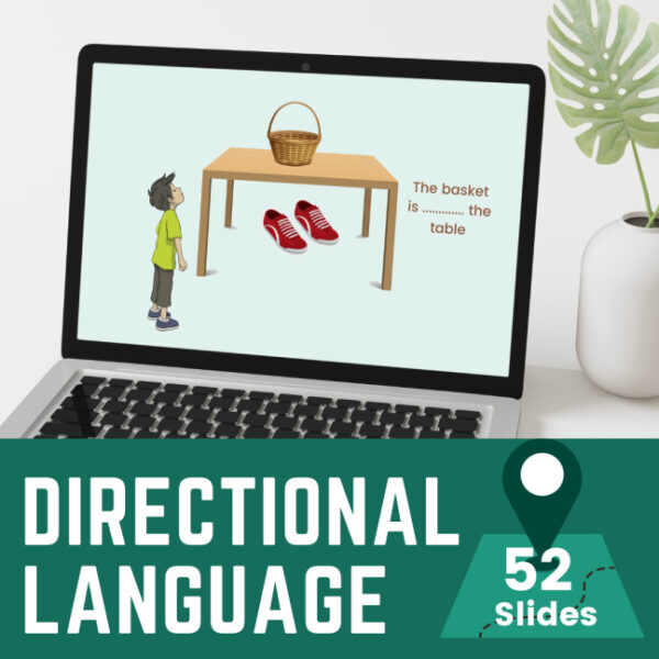 directional language interactive activities for year 1