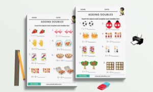 adding doubles kindergarten