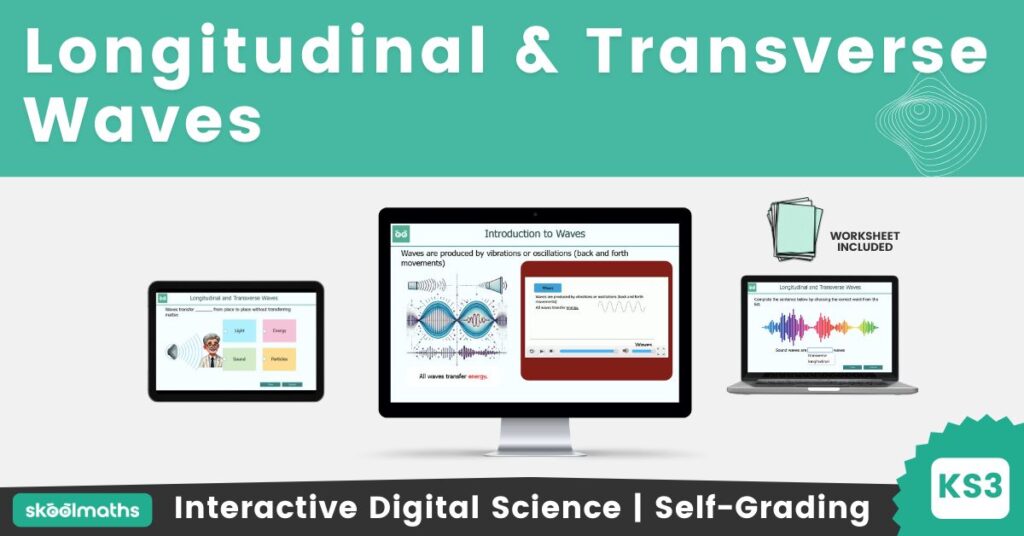 longitudinal & transverse waves