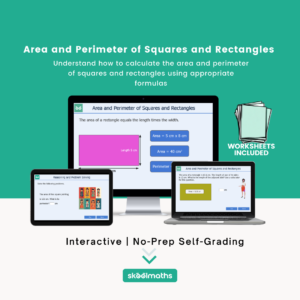 area and perimeter of rectangles and squares