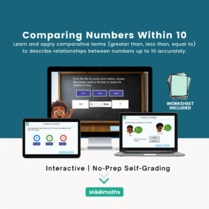 comparing numbers within 10 min