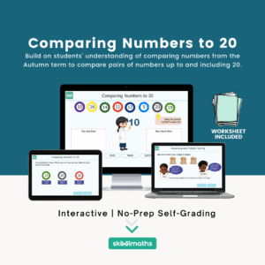 comparing numbers to 20 min