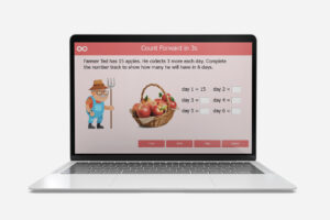 counting in steps of 3s